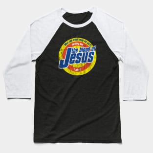 Nothing But The Blood Of Jesus Baseball T-Shirt